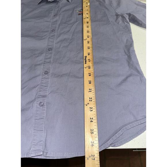 Disney Women’s Minnie Mouse Shirt Button up quarter sleeves XL Disney world - Picture 10 of 10